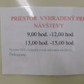 Miesto vyhradené pre návštevy