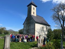 Deň Zeme - prechádzka ku kostolíku v Pominovci